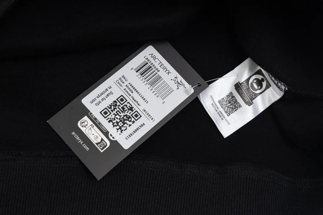 Authentic Arcteryx Same Style Size：XS S M L Black